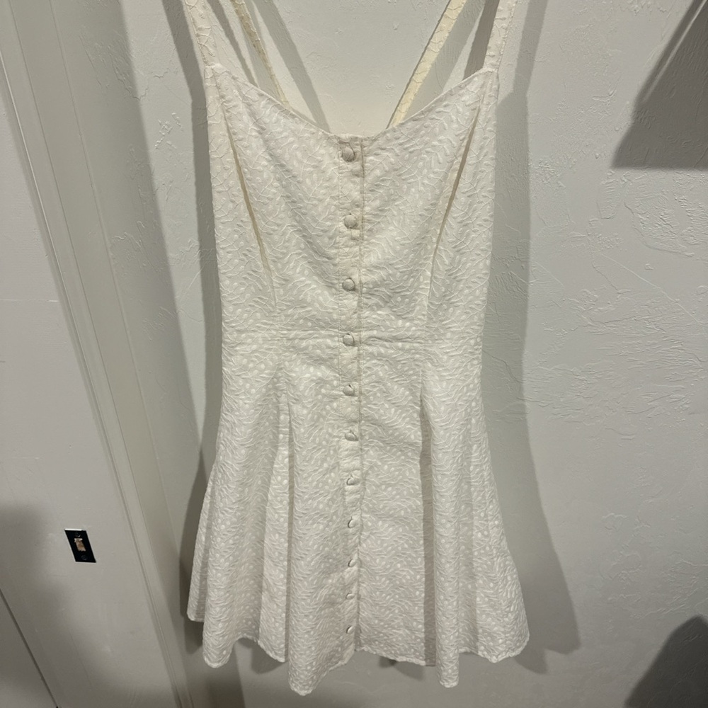 Chelsea‎ & Violet Cream Spaghetti Strap Sundress